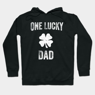 One Lucky Dad Vintage St Patrick Day Hoodie